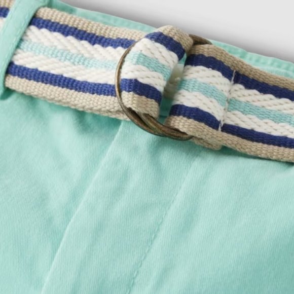 Gymboree Boys 10 Belted Chino Sea Kiss Pants Spring Celebration NWT - Picture 3 of 6